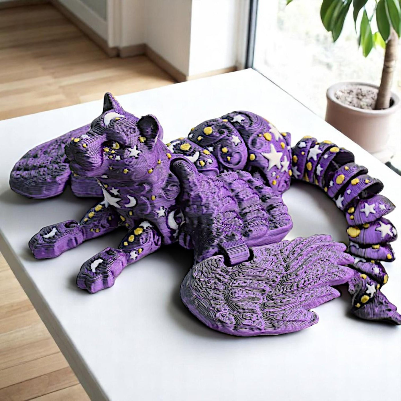 Cosmic Dragon Space Style Exquisite Texture Science Fiction Creative Decorative Ornaments