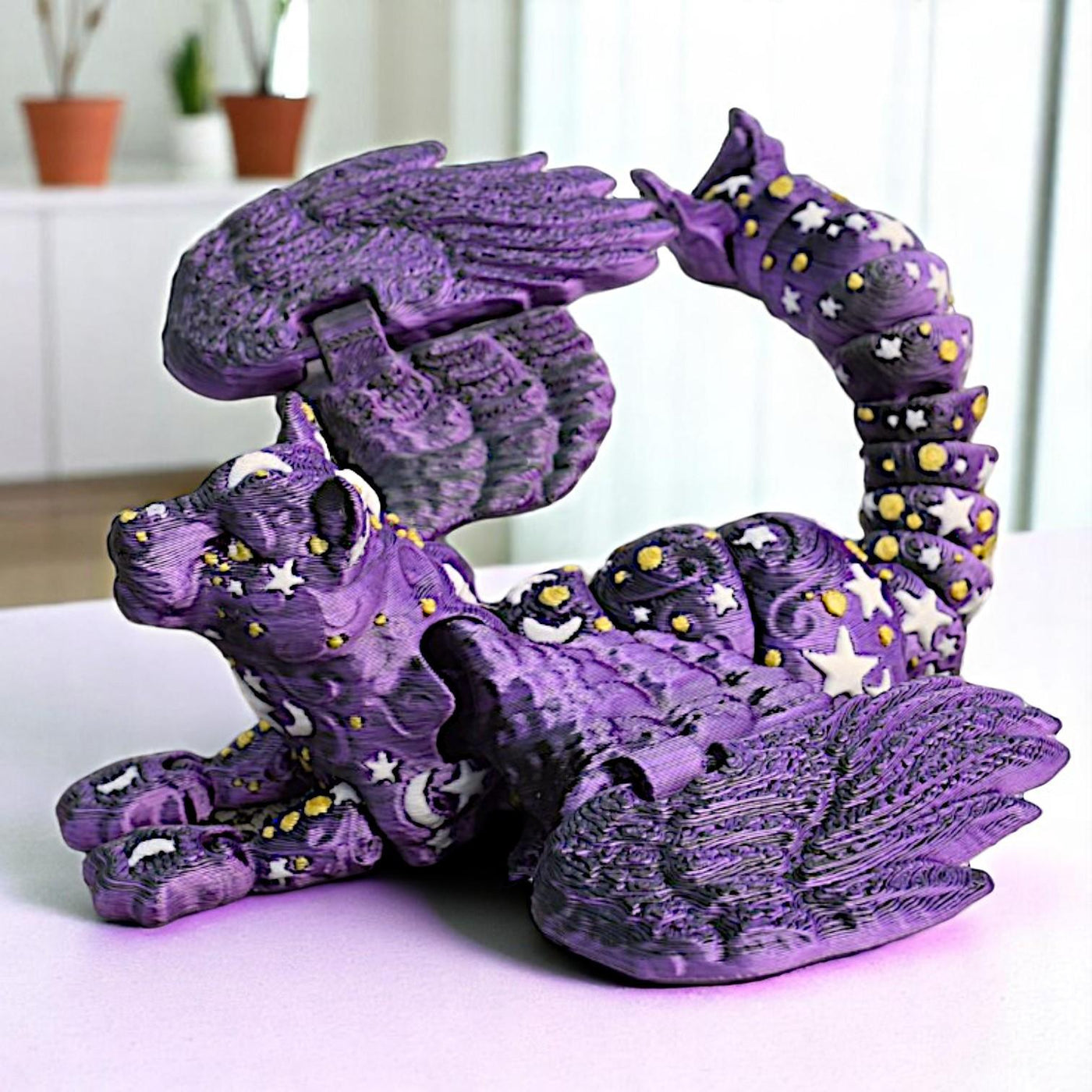 Cosmic Dragon Space Style Exquisite Texture Science Fiction Creative Decorative Ornaments