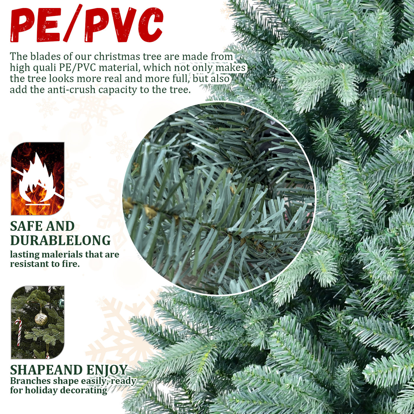 PE, PVC Christmas Tree, Christmas Decorations