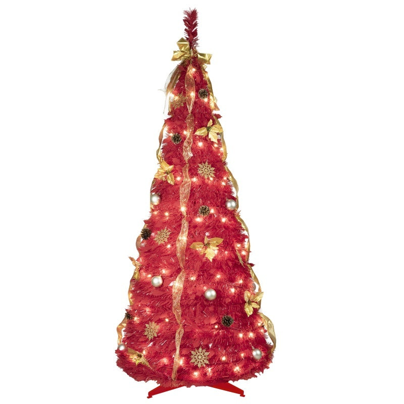 6ft Christmas Tree, Holiday Decorations